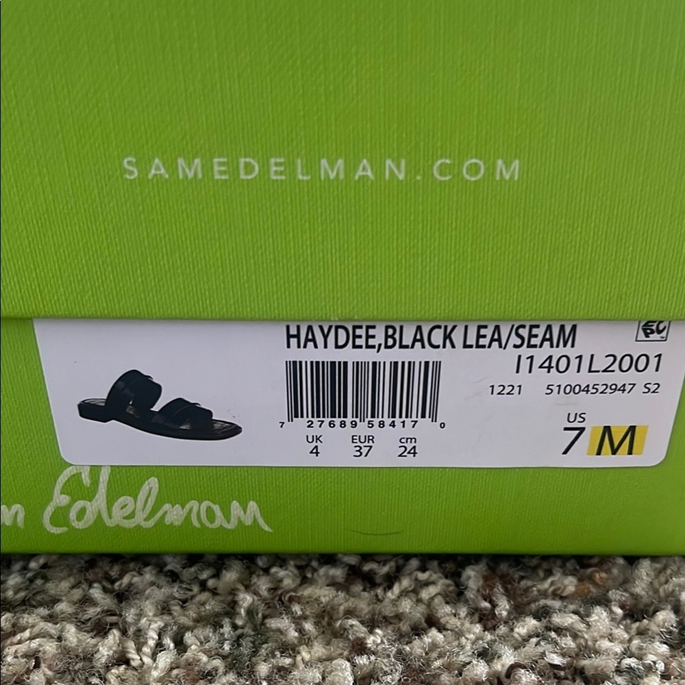 Sam Edelman Women's Haydee Slide Sandal, Black - Picture 9 of 11